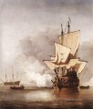The cannon Shot marine Willem van de Velde the Younger